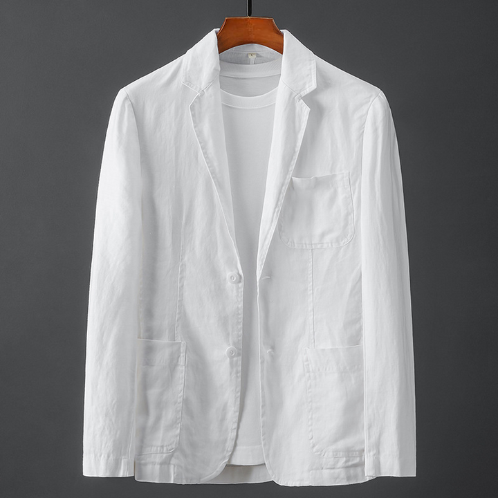 MAURIZIO | Veste en Lin et Coton