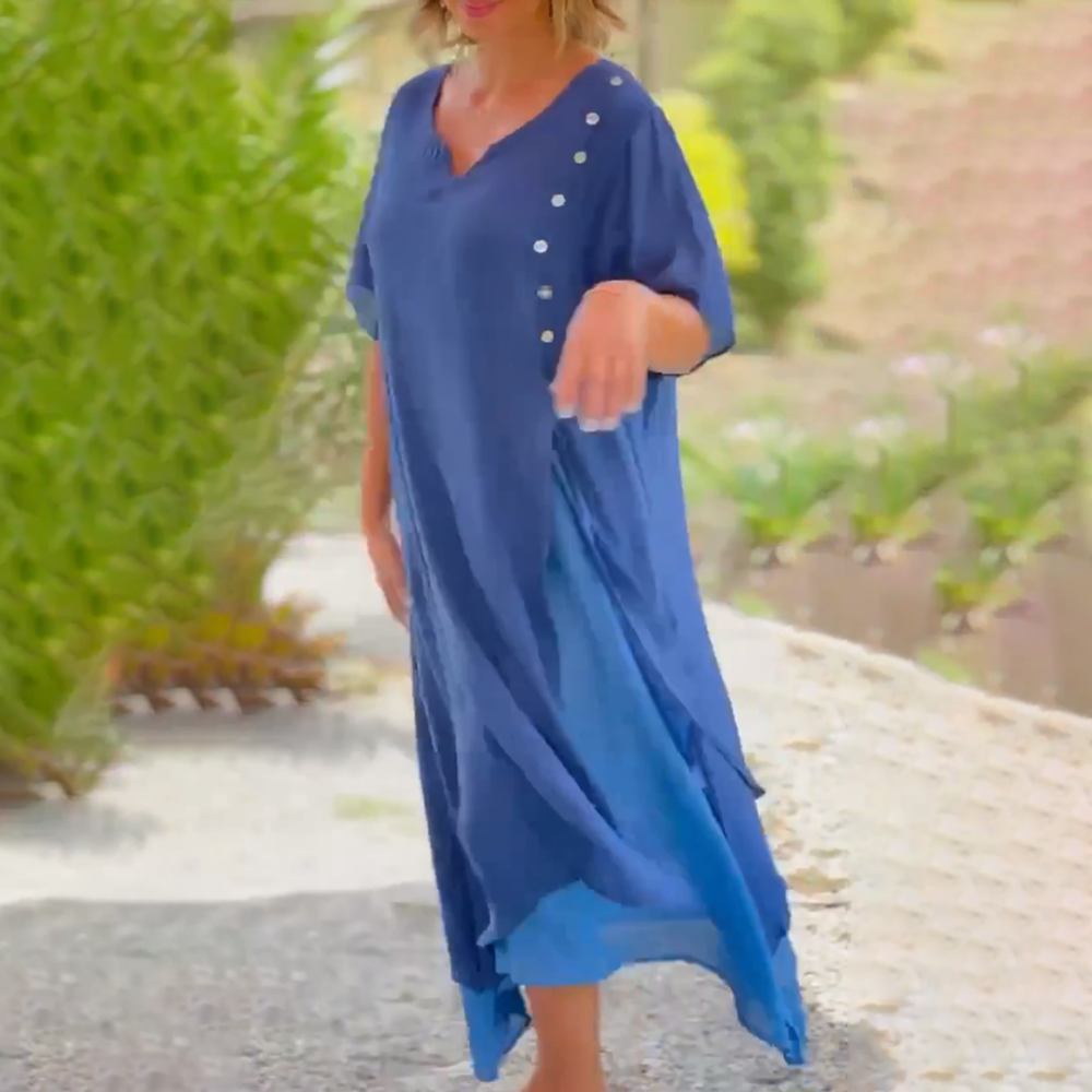 Sabina | Robe confortable à manches courtes