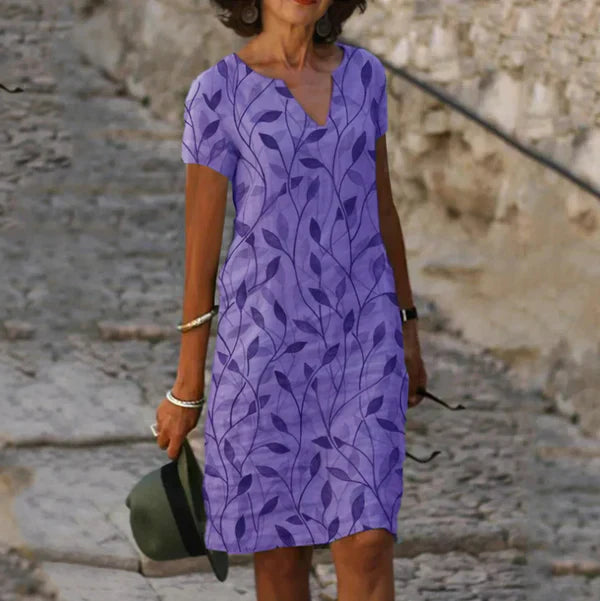 Faustyna | Robe Midi d'Été Élégante