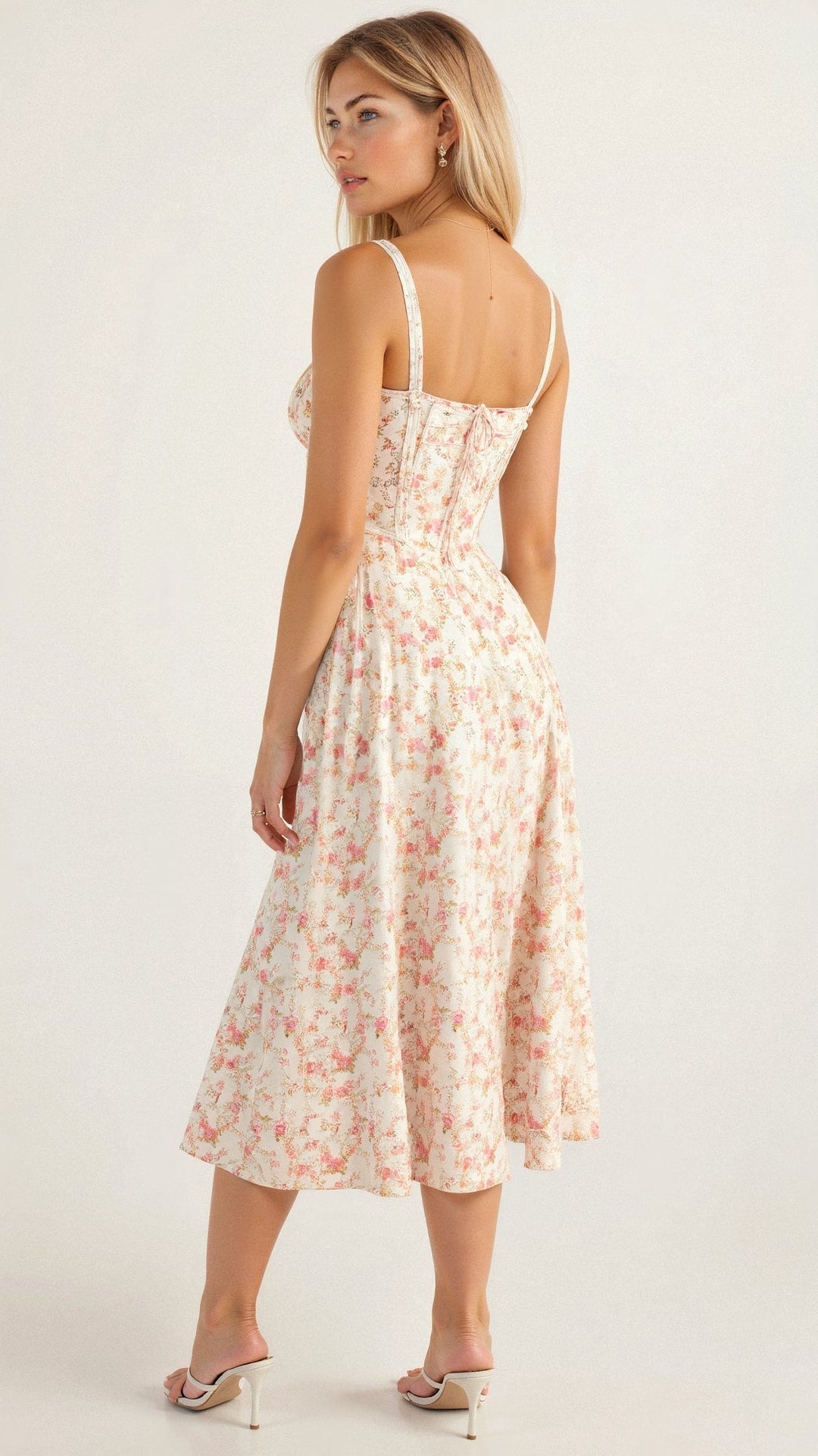 Elzbieta | Robe avec Liens à la Taille