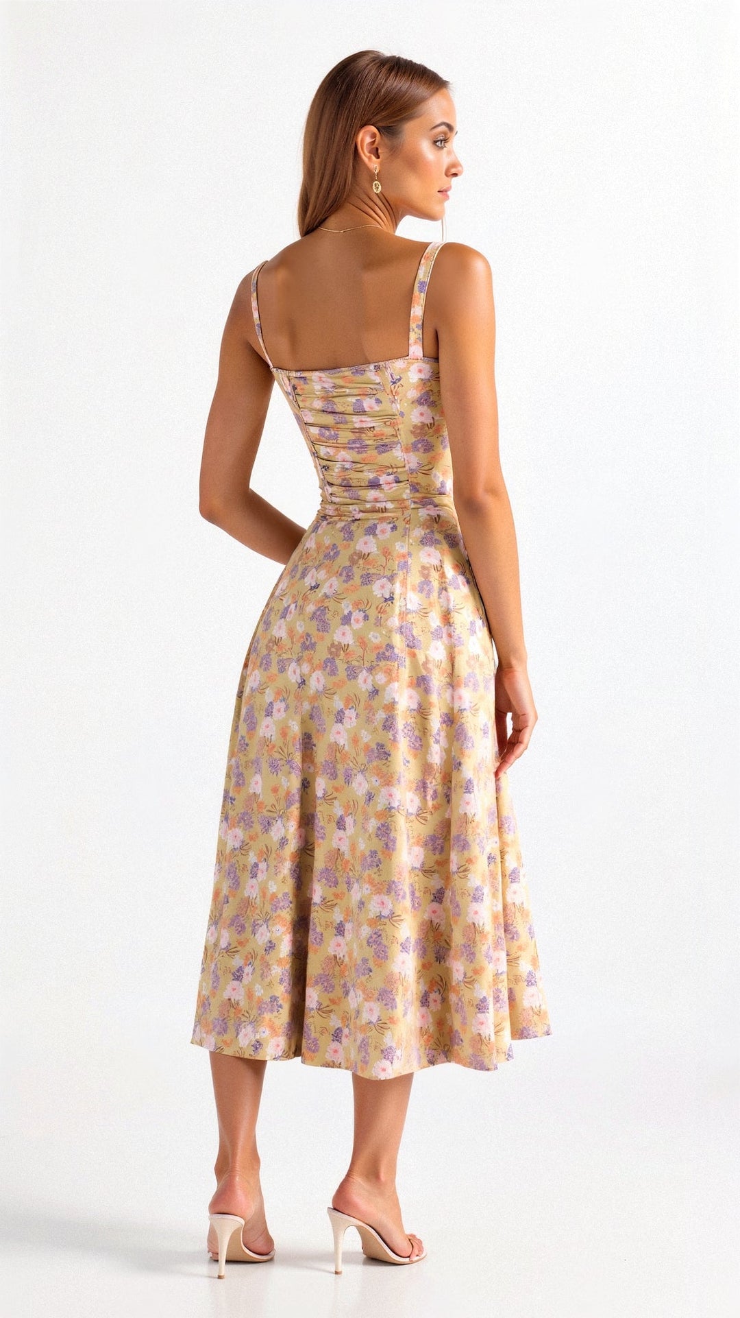 Elzbieta | Robe avec Liens à la Taille