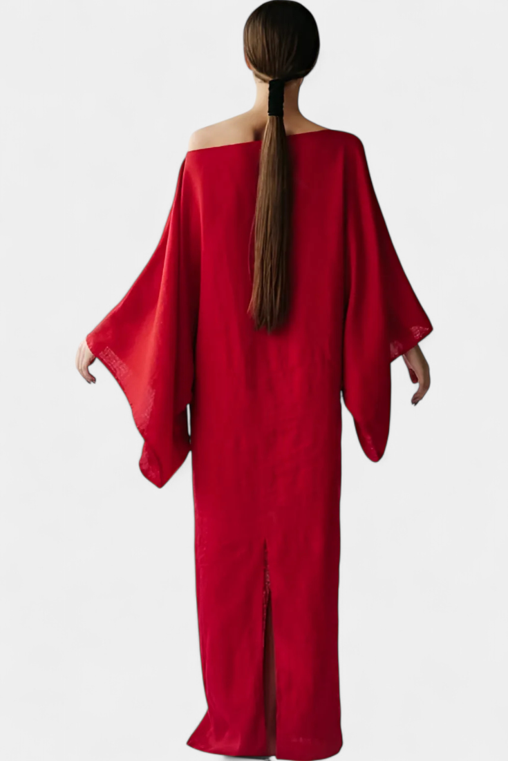 Otylia | Robe Kimono en tissu de la plus haute qualité