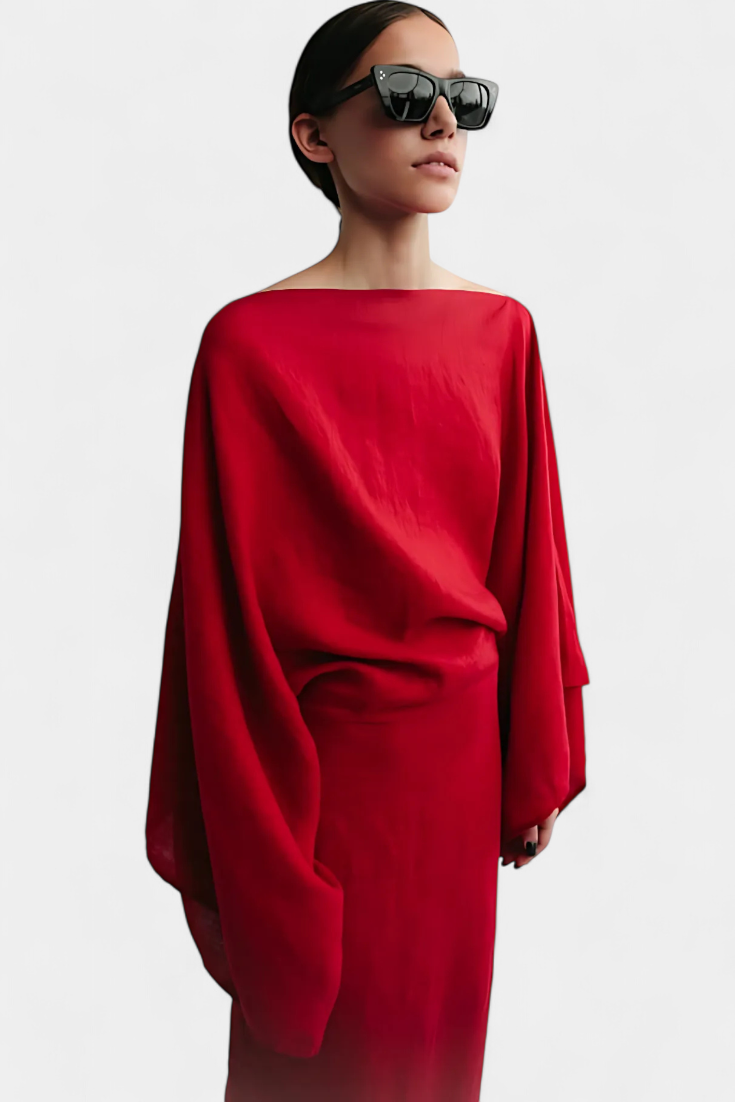 Otylia | Robe Kimono en tissu de la plus haute qualité