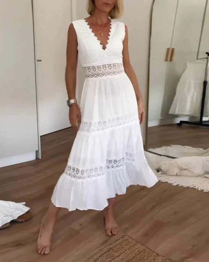 Rosalia – Robe Maxi d'Été Élégante