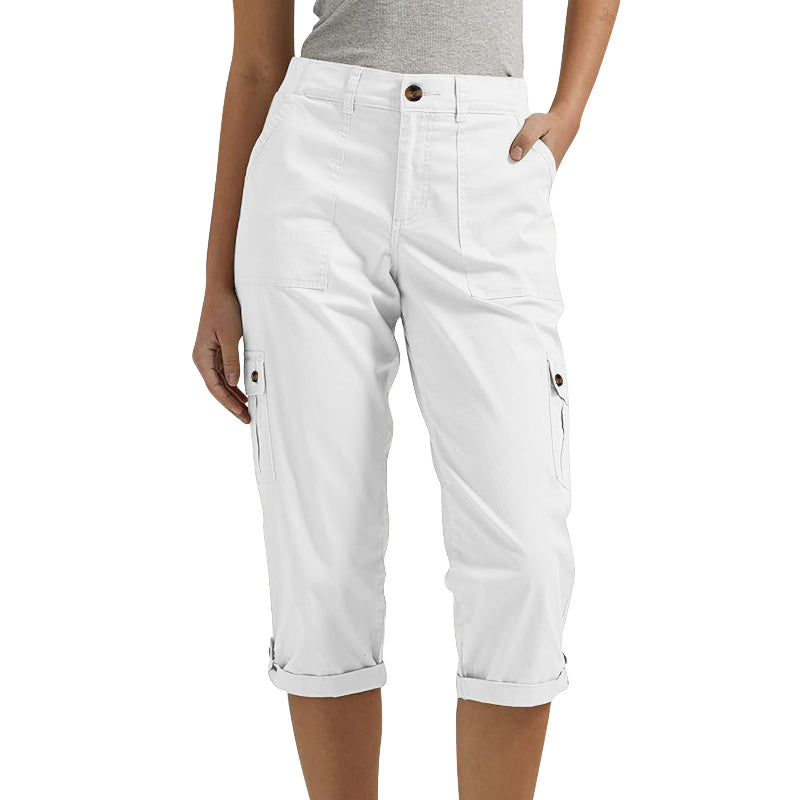 Alina | Shorts casual pour femmes avec plusieurs poches et taille haute